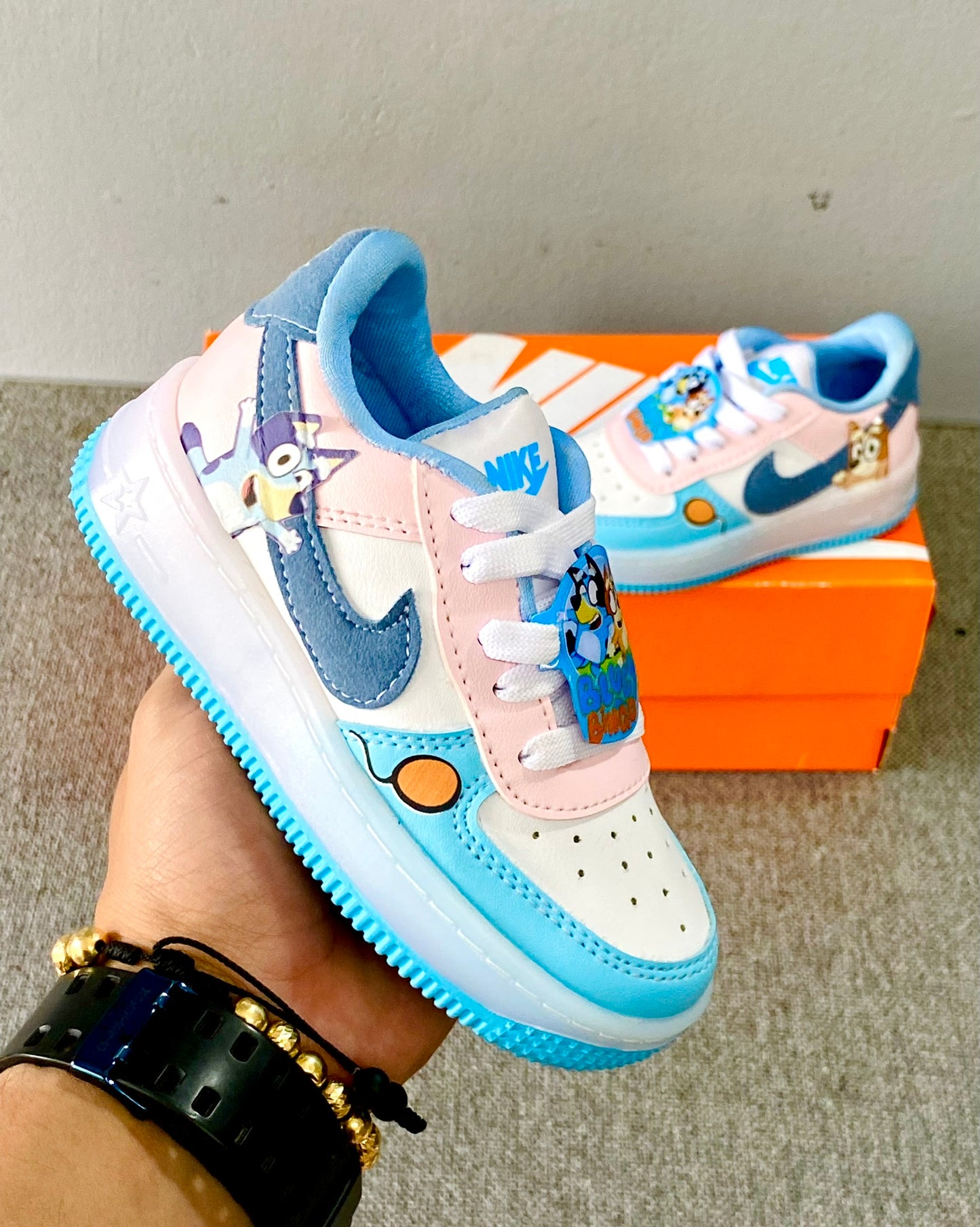 BLUEY AND BINGO LUCES LED