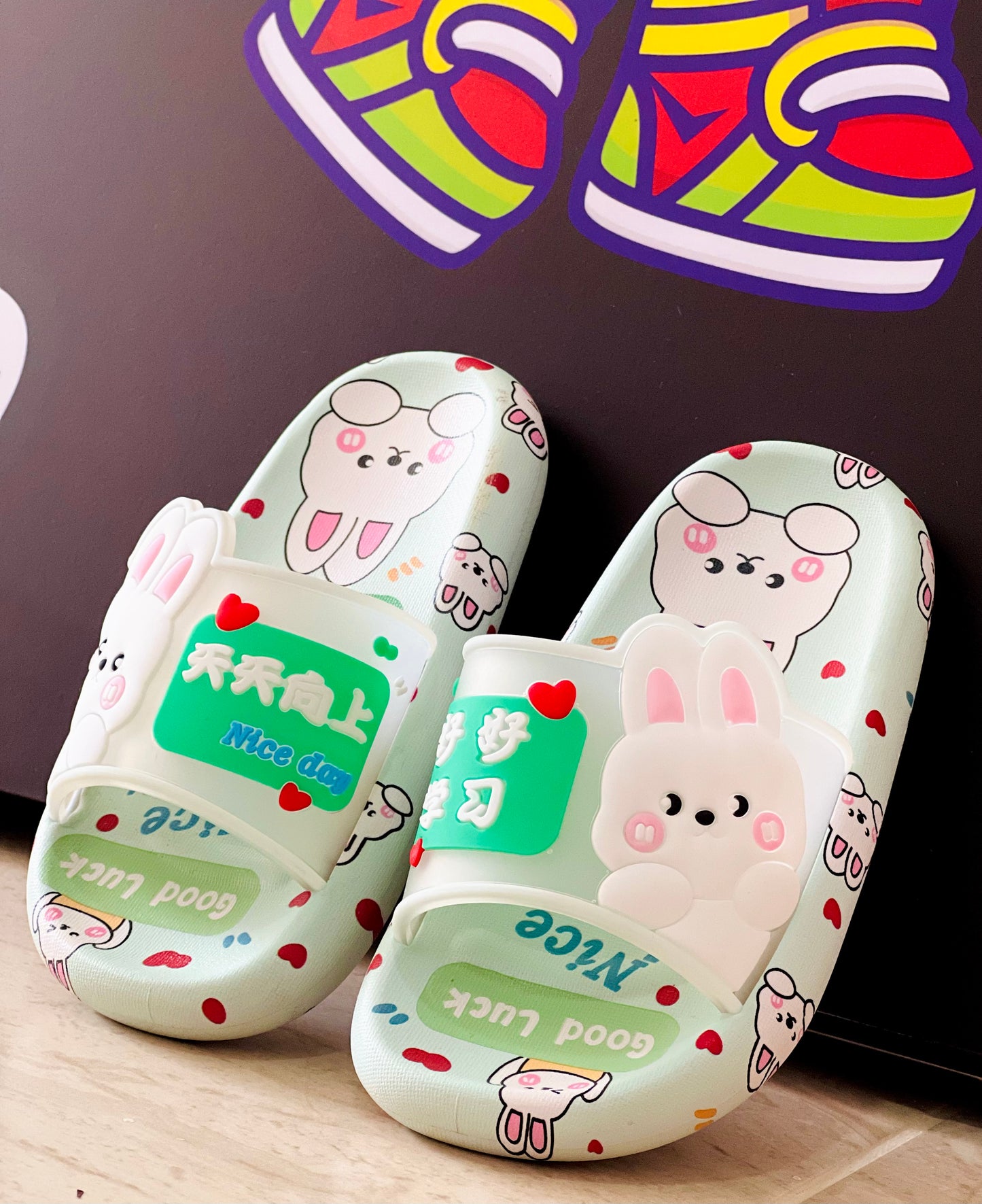 BUNNY SANDALIAS VERDES