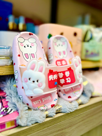 Bunny sandalias rosa