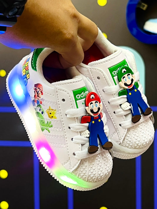 SUPER STAR EDICION MARIO BROS CON LUCES LED
